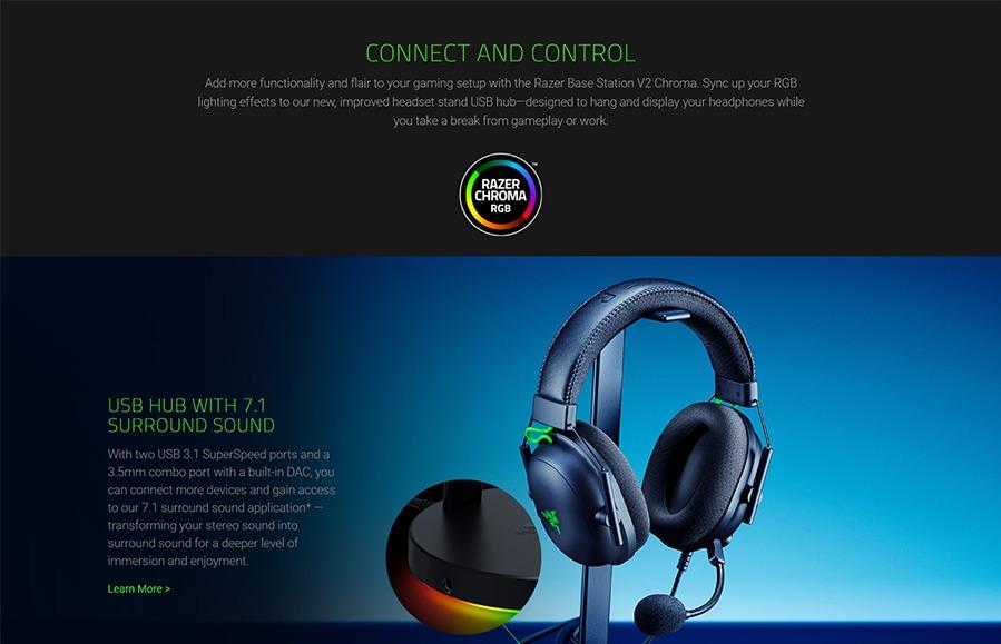 RAZER Base Station V2 Chroma Mercury