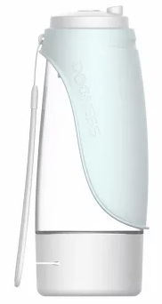 Dogness 2-in-1 Pet Water Bottle 438ml (Blue)