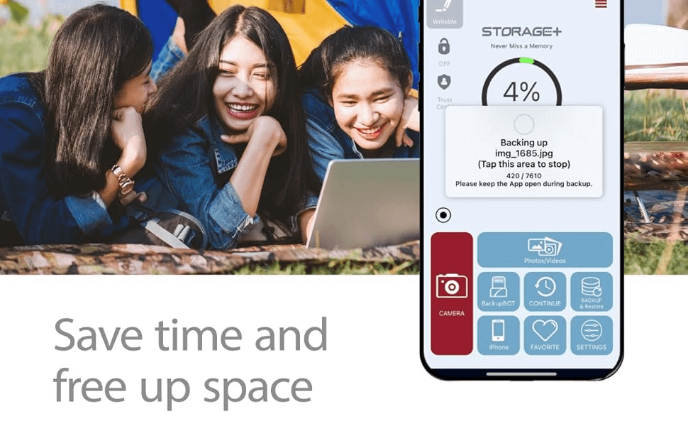 Patriot iLux Cube Type-C 256GB Smart Backup