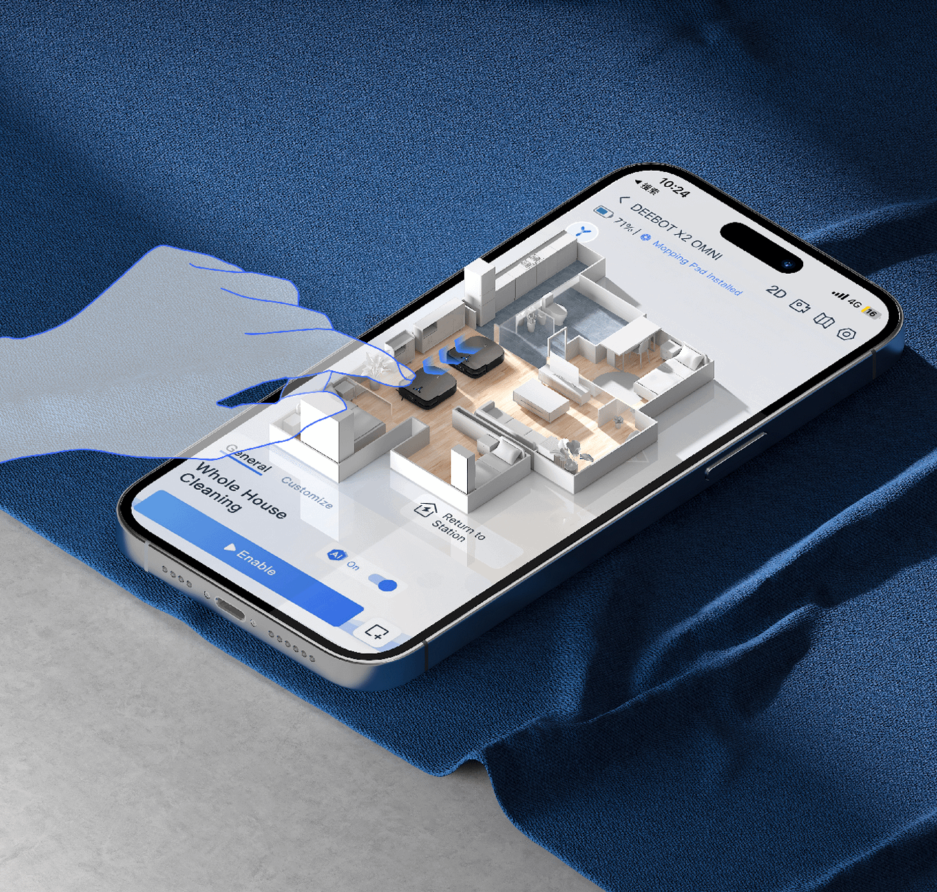 Ecovacs DEEBOT X2 OMNI (Black)