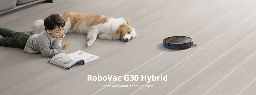 Eufy RoboVac G30 Hybrid (Crna)