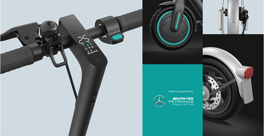 Xiaomi Mi Electric Scooter Pro 2 Mercedes AMG Petronas F1 Team Edition