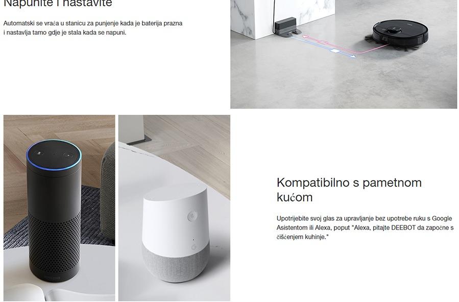 Ecovacs Deebot Ozmo T8 AIVI