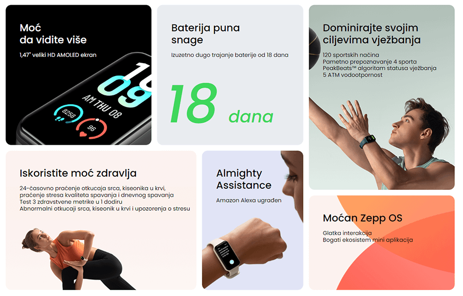 Amazfit Band 7 (Beige) 