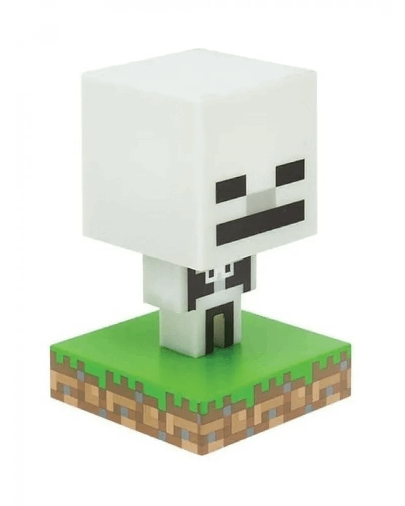 Paladone Minecraft Skeleton Icons Light