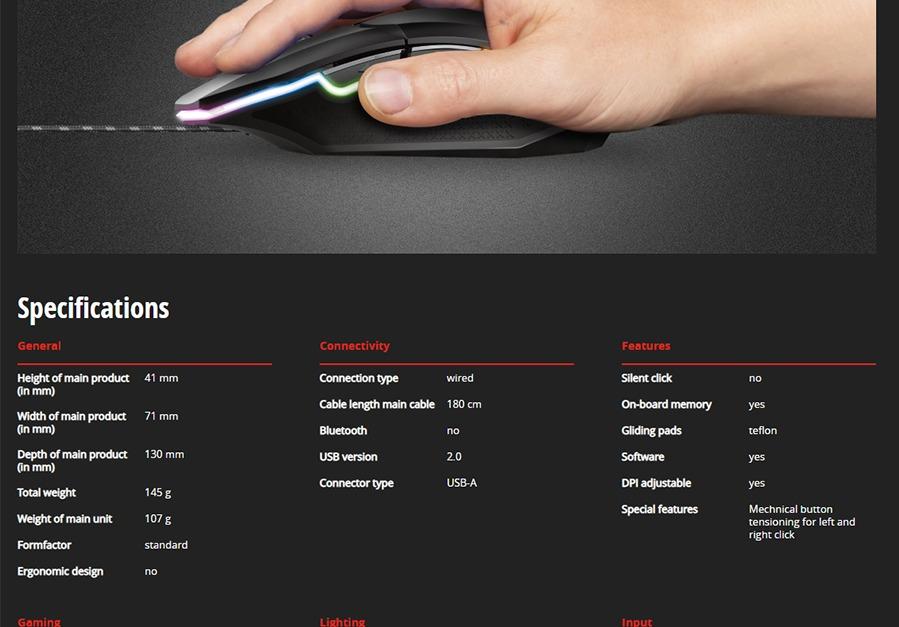 Trust GXT 950 Idon Illuminated