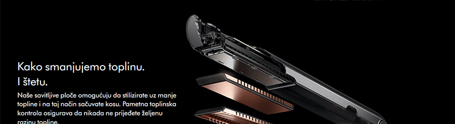 Dyson Corrale (Black Nickel/Fuchsia)