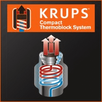 Krups Essential Cappucino EA816570 Red automatski espreso aparat