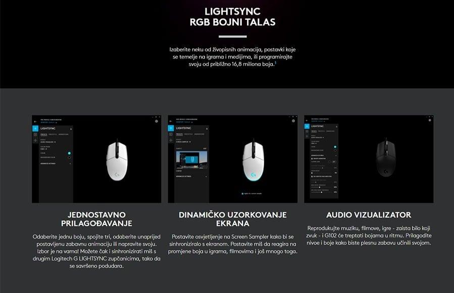 Logitech G102 Lightsync