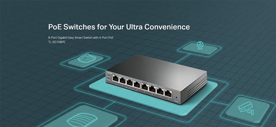 TP LINK TL-SG108PE