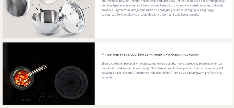 RosMarino Kaserola Pour&Cook II 16x8