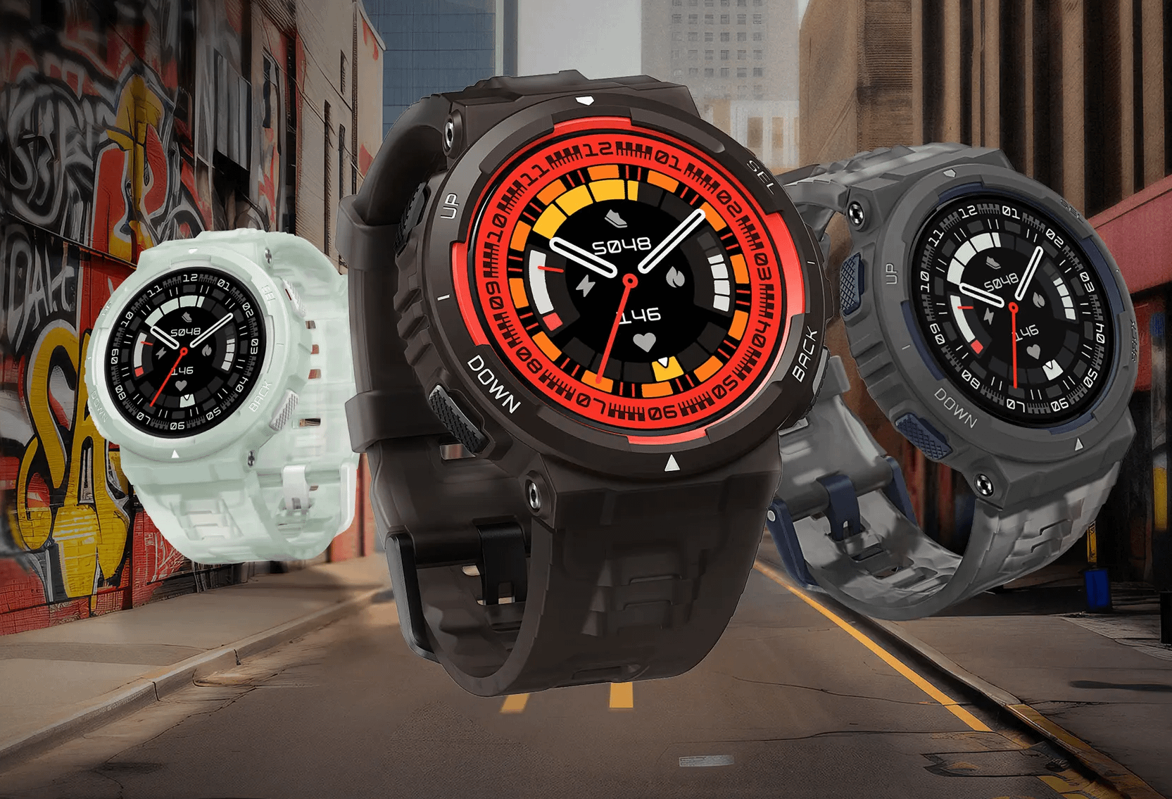 Amazfit Active Edge (Mint green) smartwatch