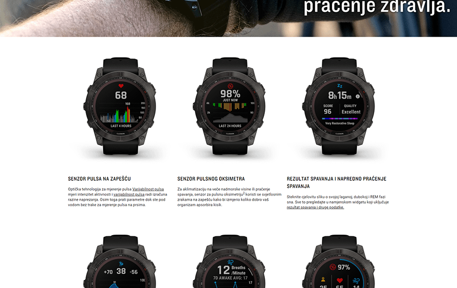 Garmin Fenix 7X Sapphire Solar Edition (Mineralno plavi)