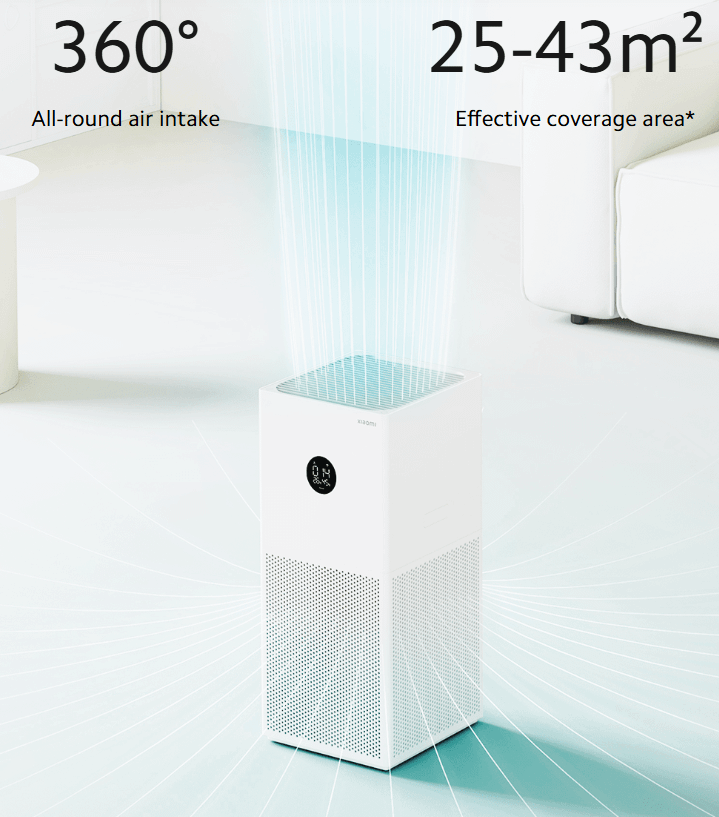 XIAOMI Smart 4 Lite prečišćivač +  Mi Smart Band 9 Active Black