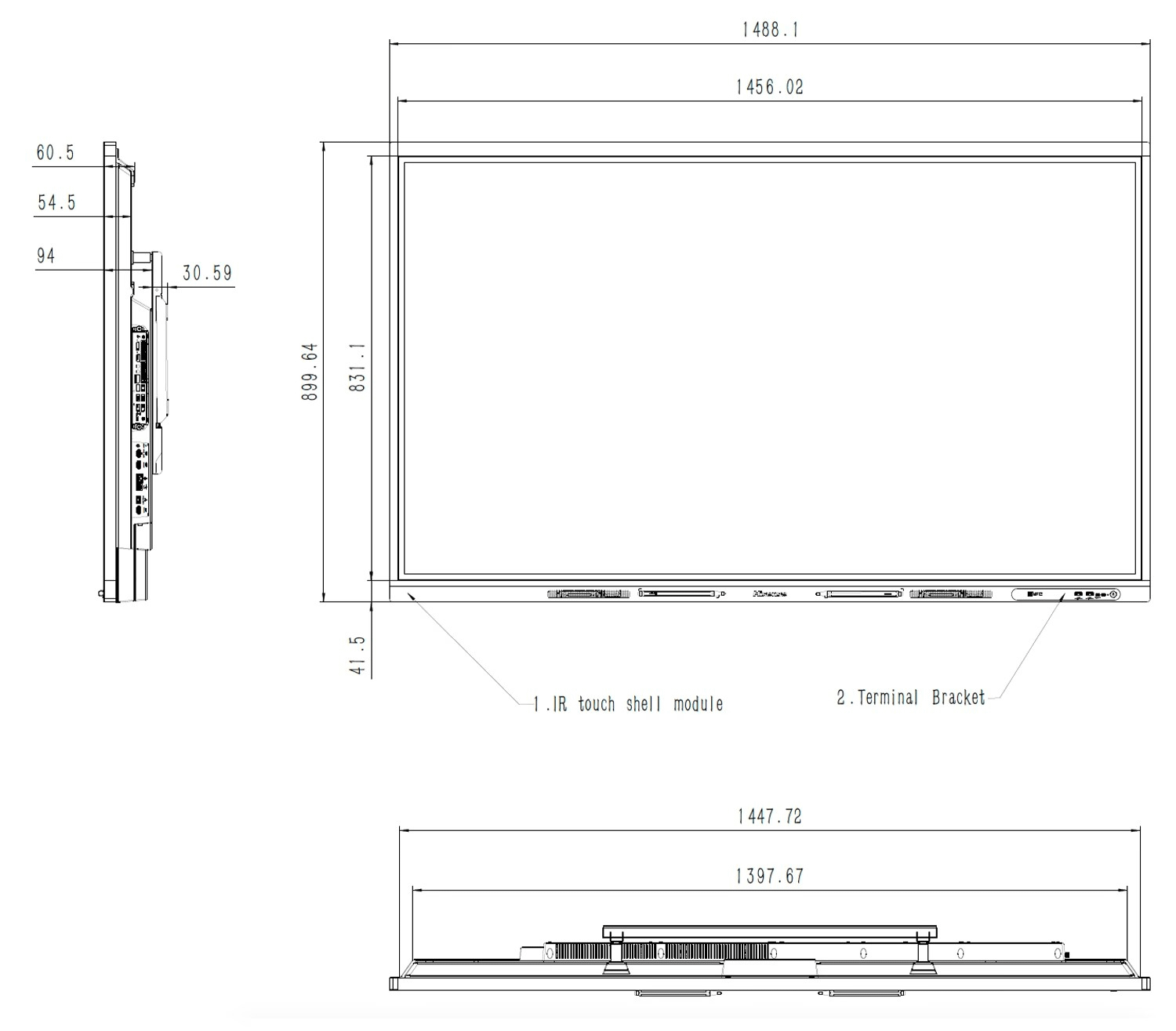 Hisense GoBoard 65MR6DE-E interaktivna tabla
