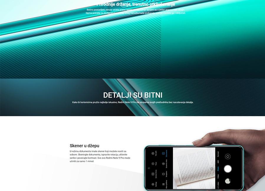 Xiaomi Redmi Note 9 Pro 6GB 128GB Tropical Green