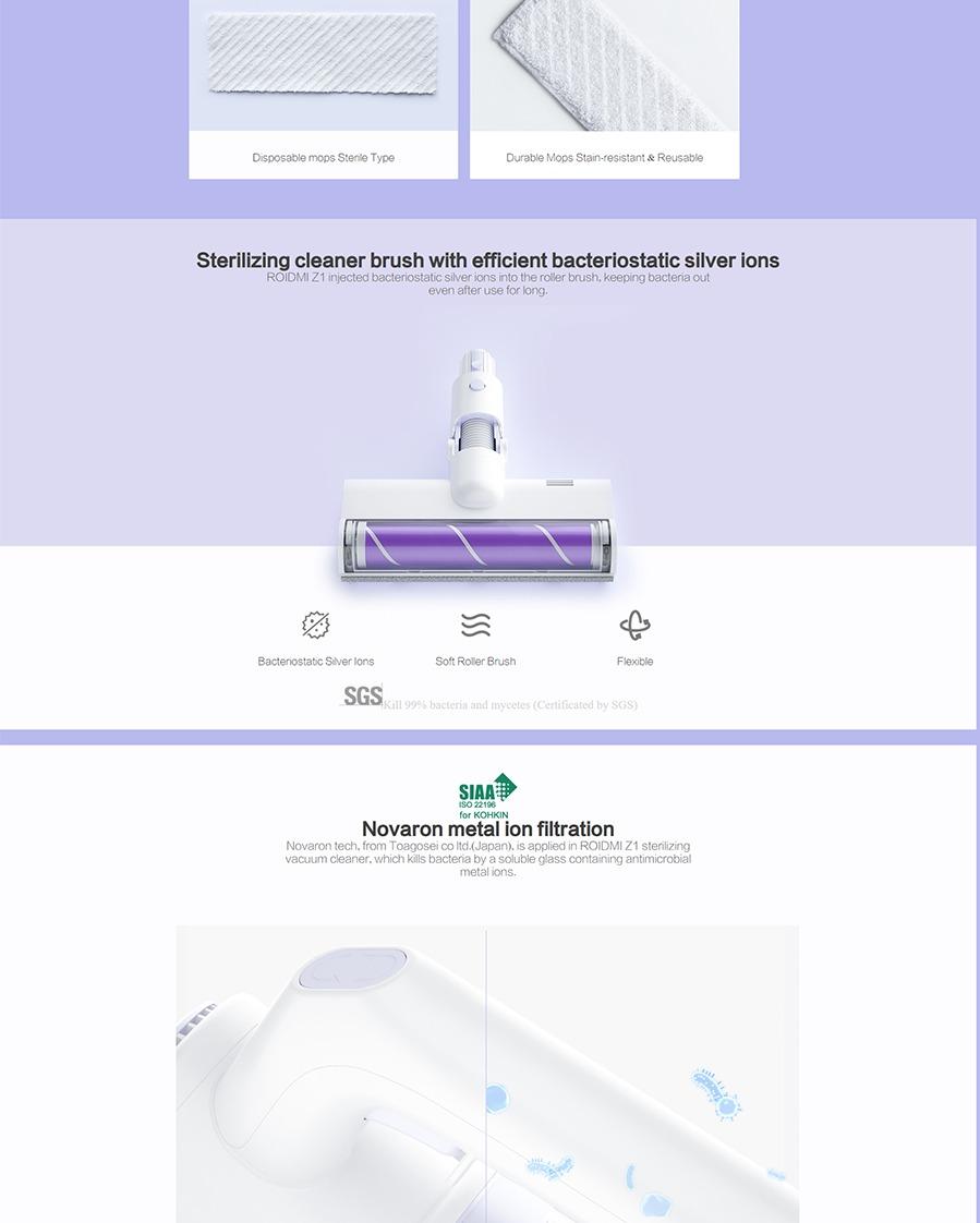 Xiaomi Roidmi Cordless Vacuum Cleaner Z1