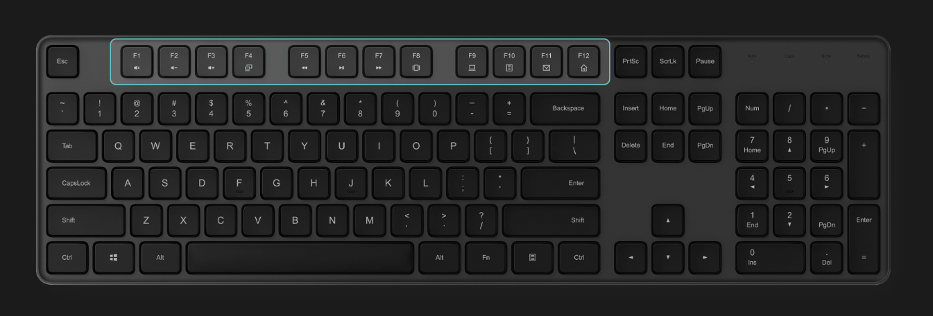 XIAOMI Wireless Keyboard and Mouse Combo