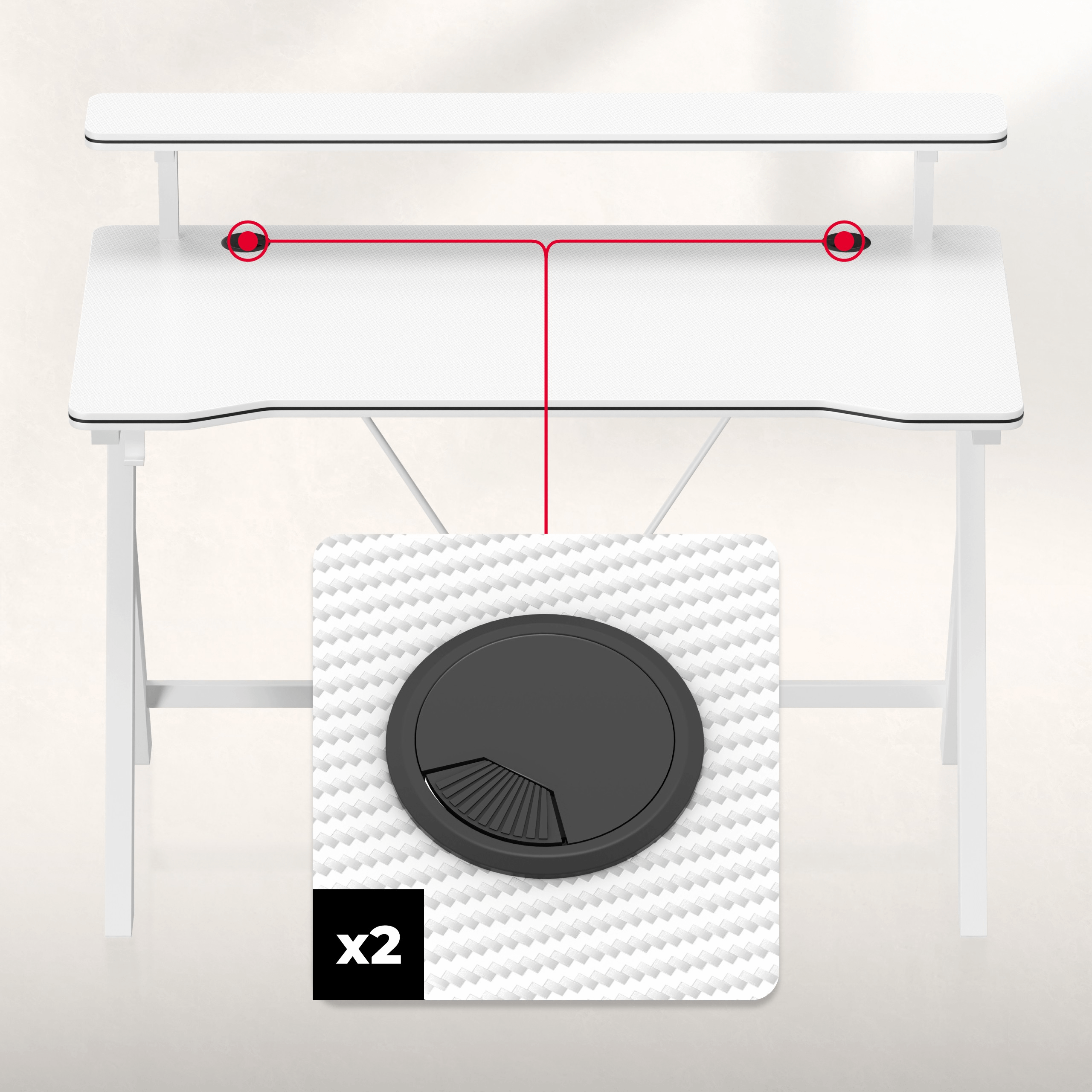 Huzaro HERO 1.9 WHITE sto