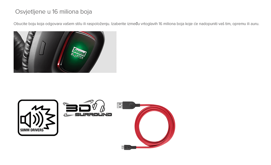 Creative Labs Tactic 3D Rage USB