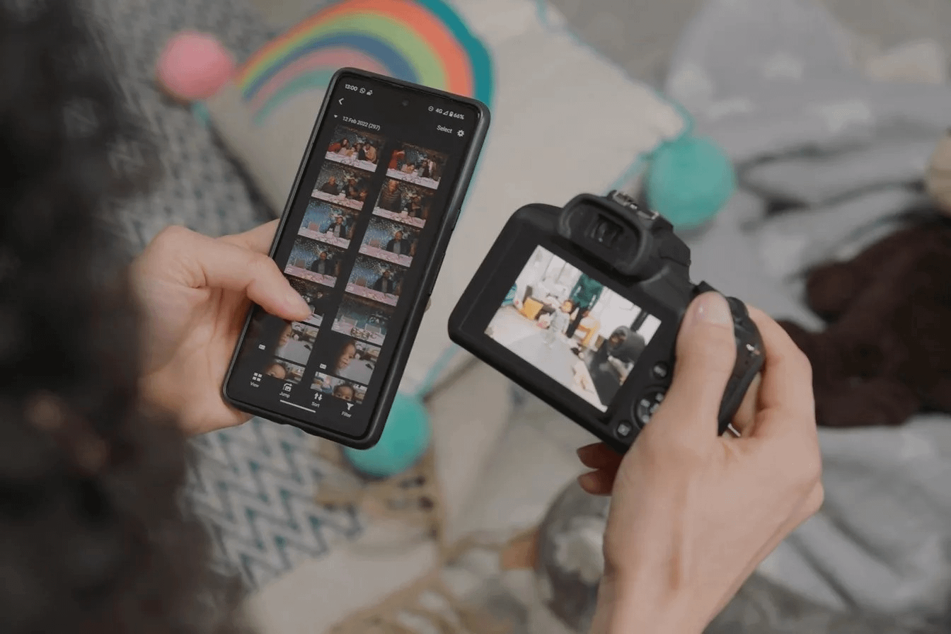 Canon EOS R100 RF 18-45mm + RF55-210mm