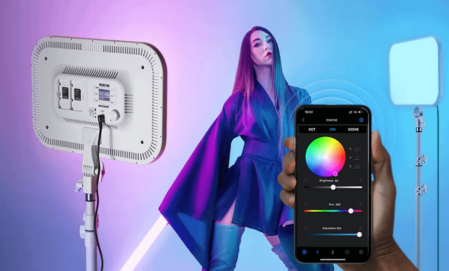 Neewer  Kit RGB168 RGB Led studio set