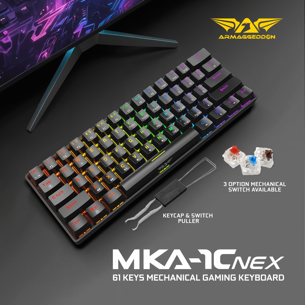 Armaggeddo MKA-1C NEX BLACK (Clicky)