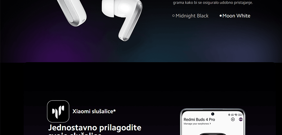 Xiaomi Redmi Buds 4 Pro (Midnight Black)