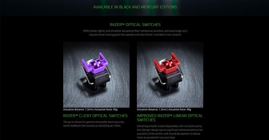 Razer Huntsman Mini 60% RGB