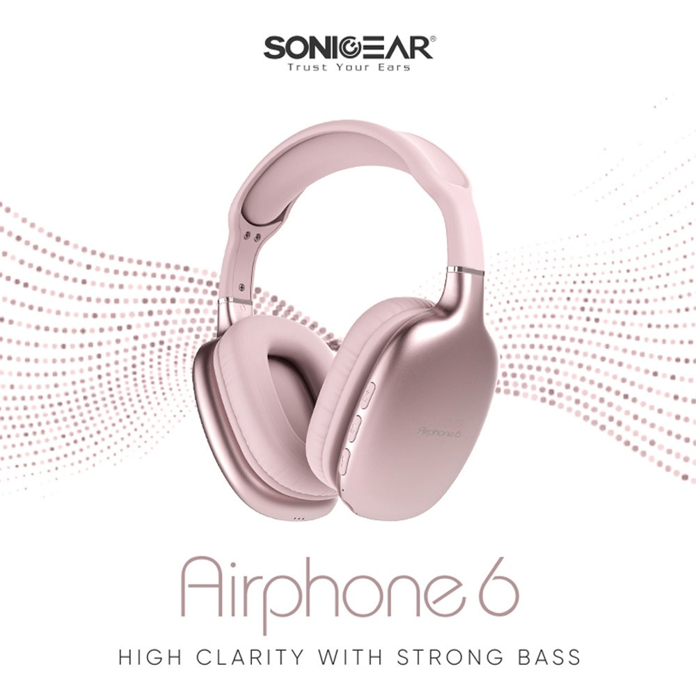 SONICGEAR AIRPHONE 6 Obsidian