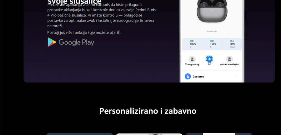 Xiaomi Redmi Buds 4 Pro (Midnight Black)