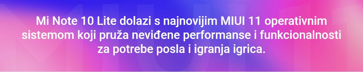 Xiaomi Mi Note 10 Lite 6GB 128GB Midnight Black