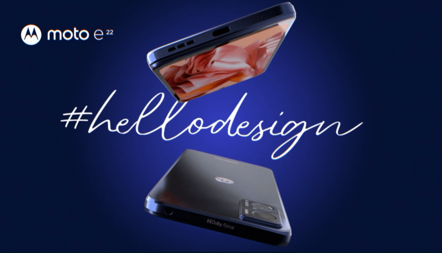 Motorola Moto e22 4GB 64GB (Crystal Blue)