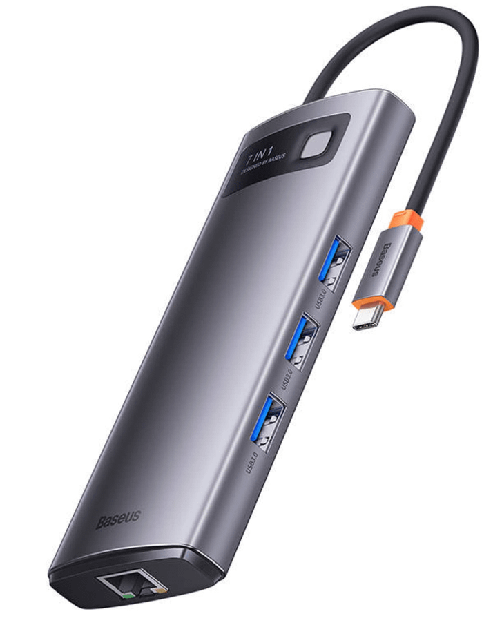 Baseus Metal Gleam 7-in-1 Type-C HUB