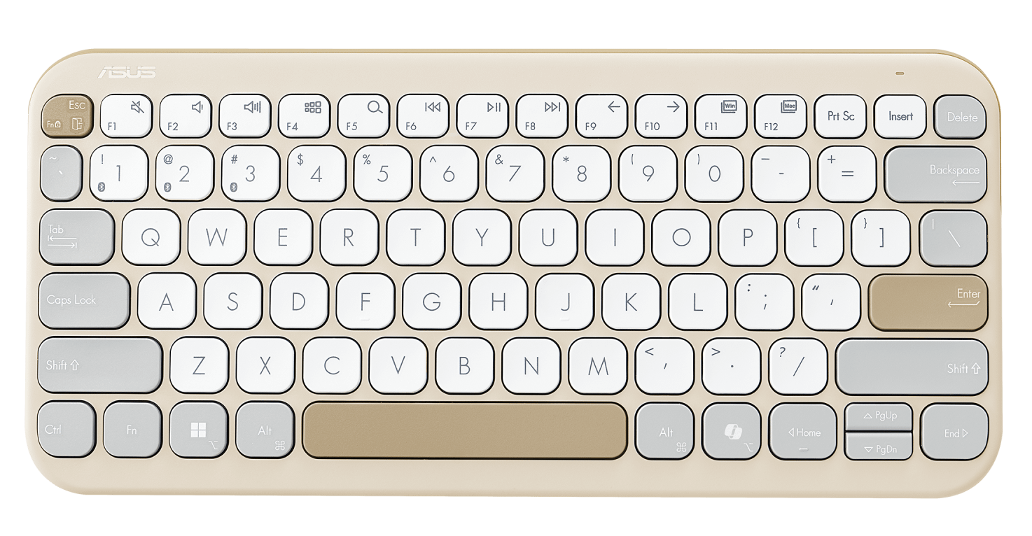 Asus Marshmallow KW100 Beige tastatura