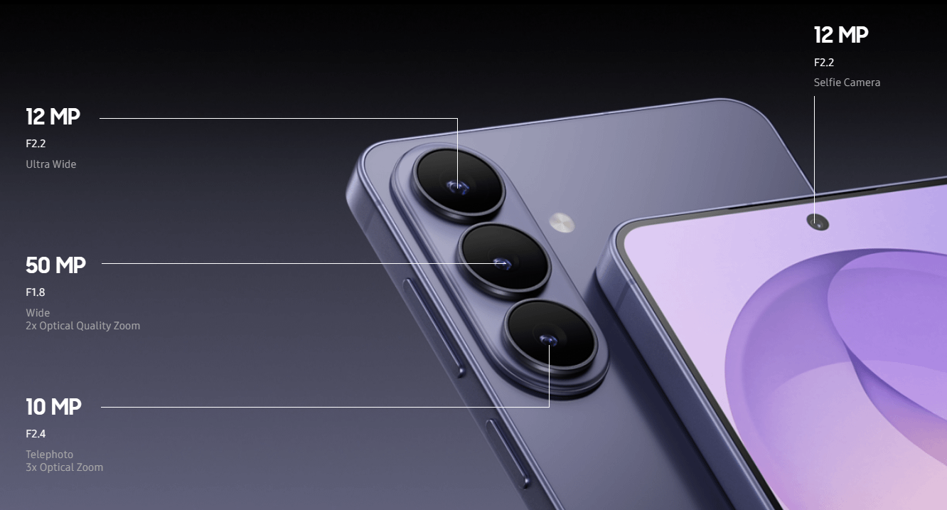 Samsung Galaxy S26 12GB 256GB Light blue smartphone