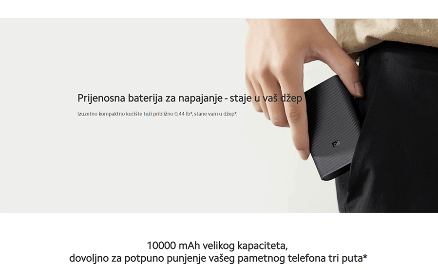 Xiaomi Mi Power Bank 3 Ultra 10000mAh