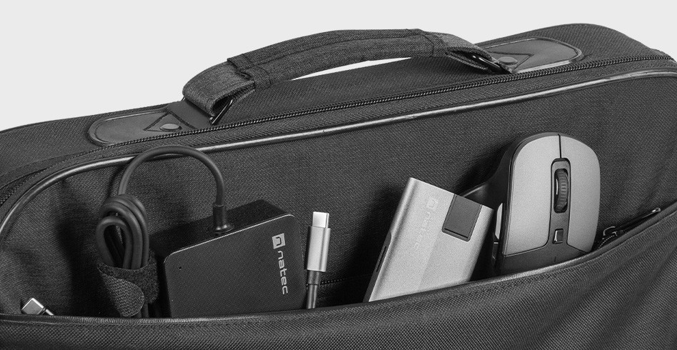 Natec IMPALA 2 17 Onyx Black torba