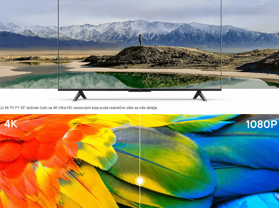 Xiaomi Mi P1 LED VTV 55"