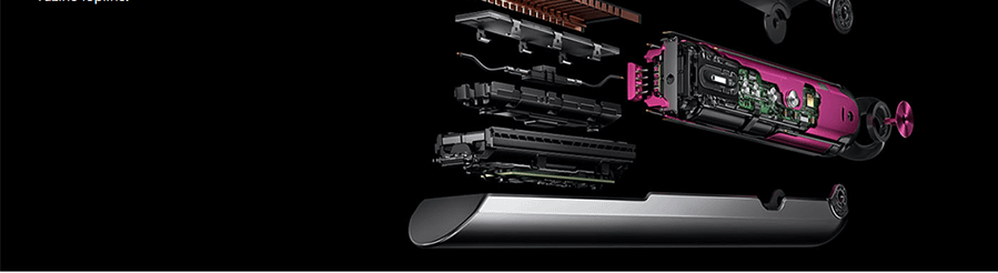 Dyson Corrale (Black Nickel/Fuchsia)