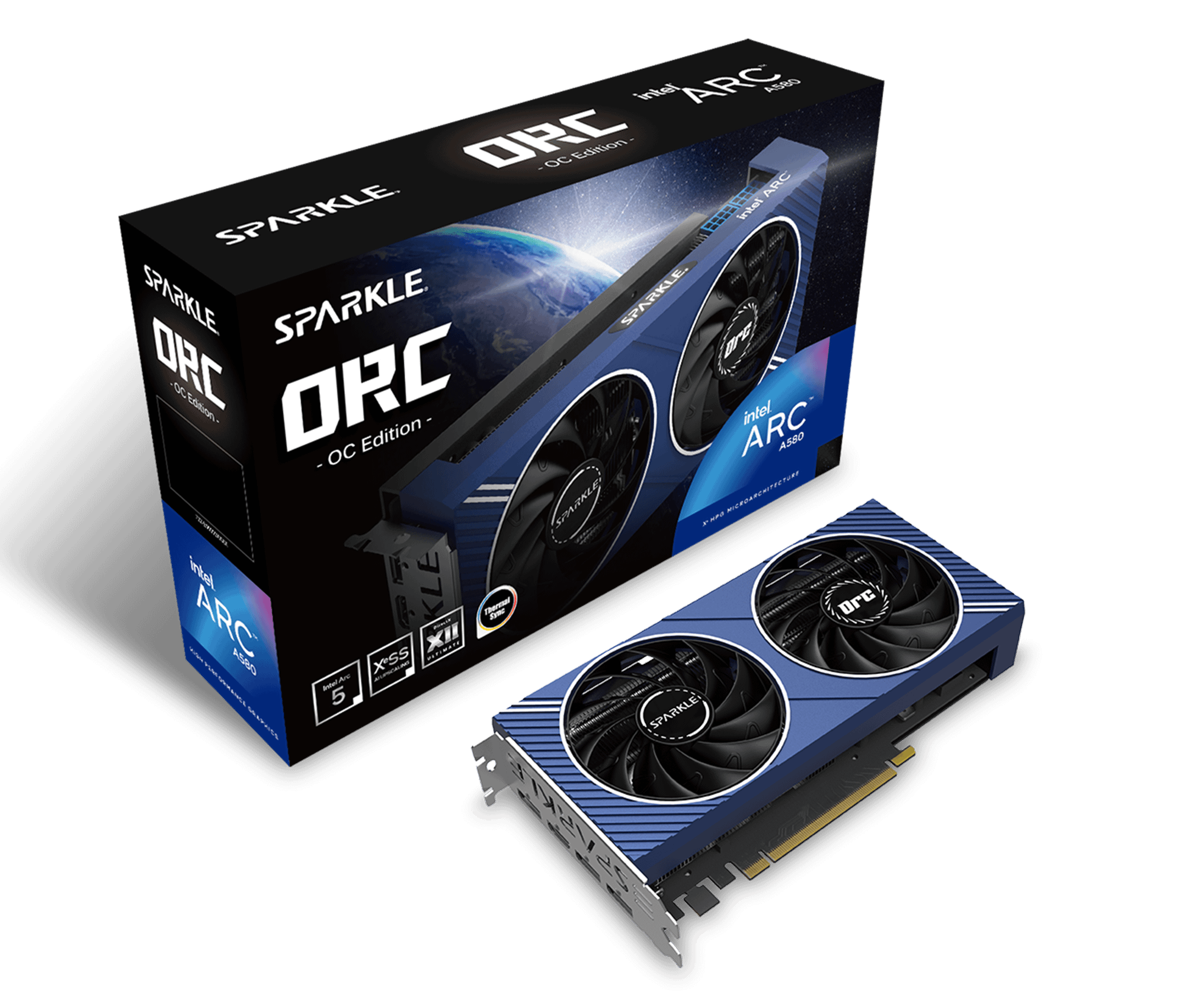 SPARKLE Intel Arc A580 ORC OC 8GB grafička kartica