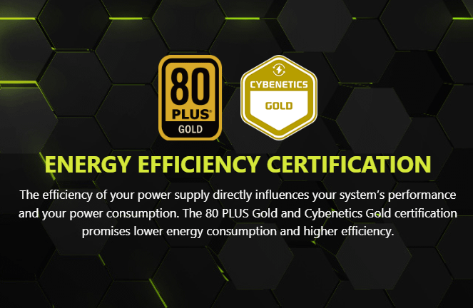 MSI MAG A850GL PCIE5 napajanje