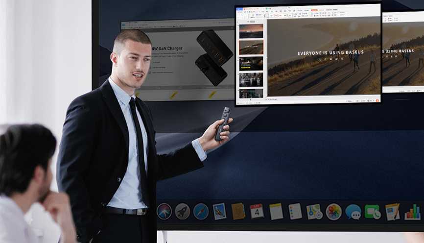 Baseus Orange Dot Wireless Presenter