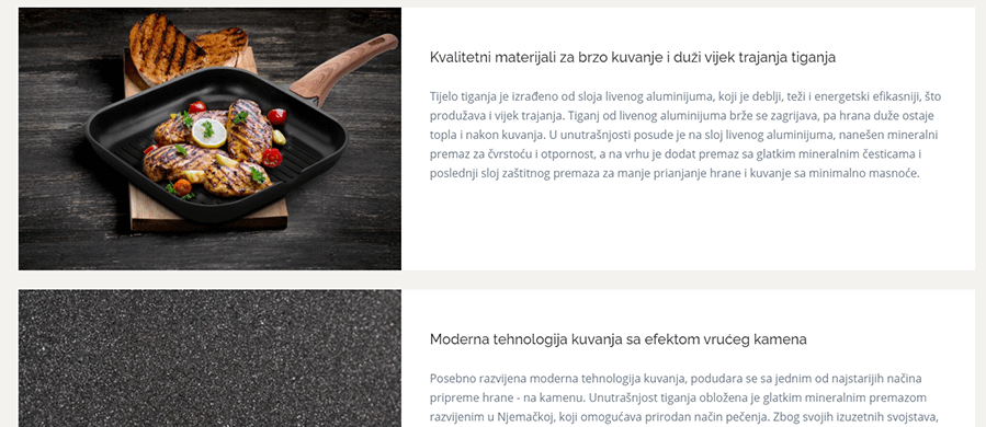 RosMarino grill Black Line 28cm