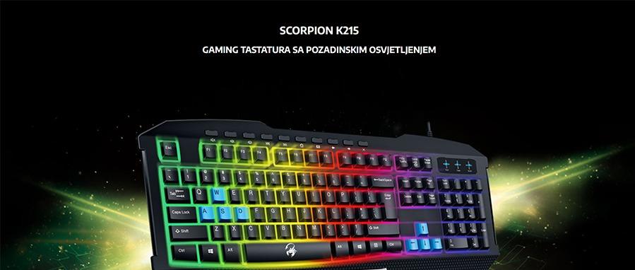 Genius K215 Scorpion Gaming 
