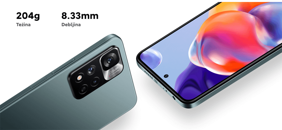 Xiaomi Redmi Note 11 PRO Plus 5G 6GB 128GB (Green)