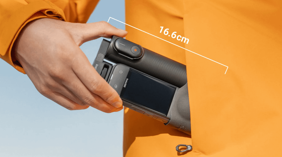 Insta360 Foldable 2-in-1 Selfie Stick Remote Kit