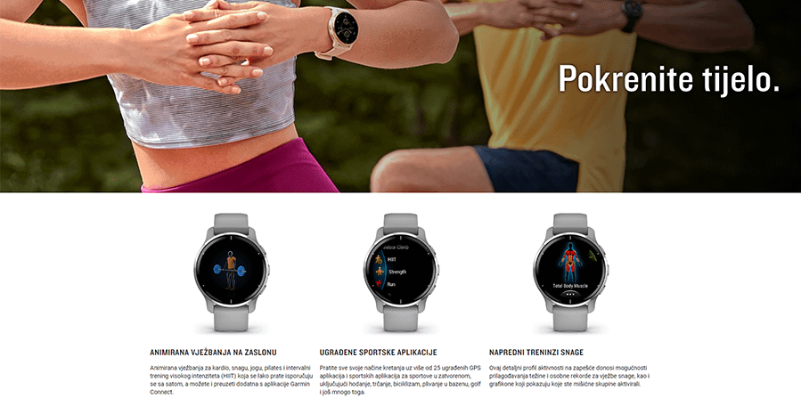 Garmin  Venu 2 plus (Crni)