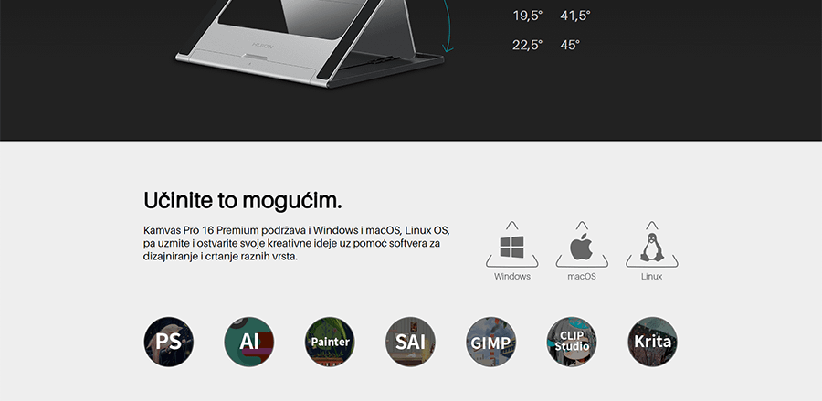 Huion Kamvas Pro 16 Premium