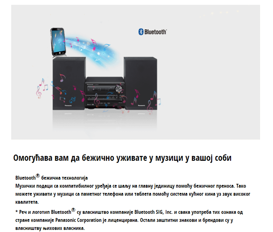 Panasonic SC-PM250EC-S